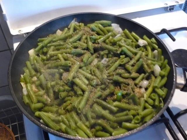 Rezept: Grüne Bohnen Grüne Bohnen - Rezept