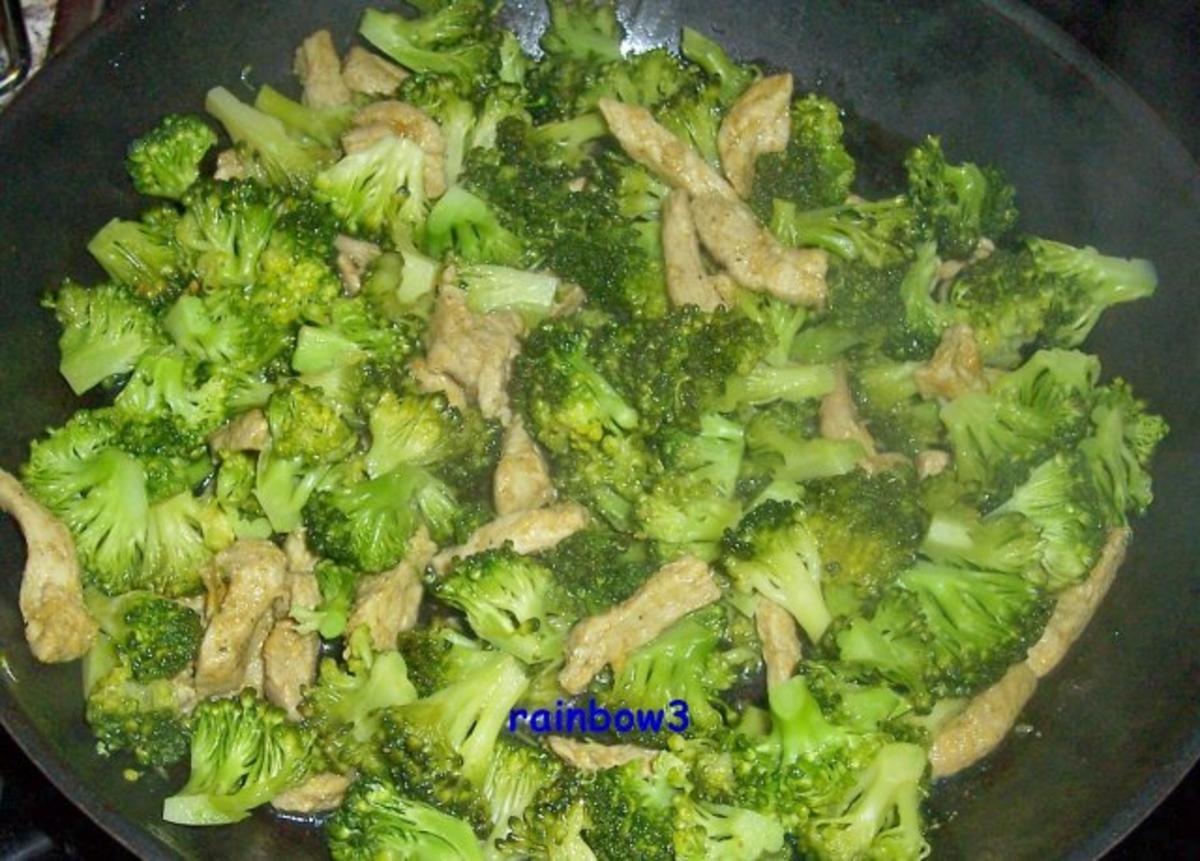 Kochen: Schweine-Geschnetzeltes mit Broccoli - Rezept - Bild Nr. 5
