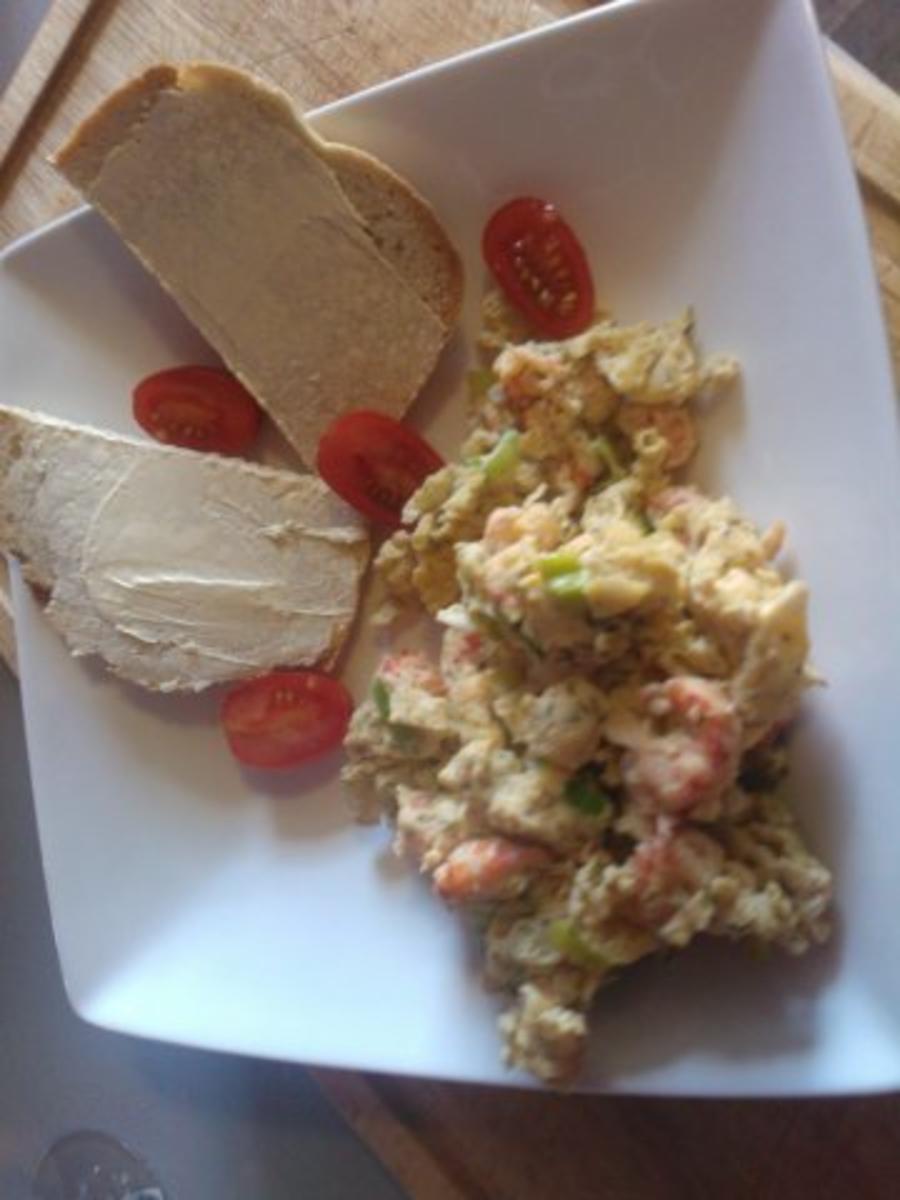 Ruehrei mit Fluss-Krebsen (z. B. Osterbrunch!) - Rezept - kochbar.de
