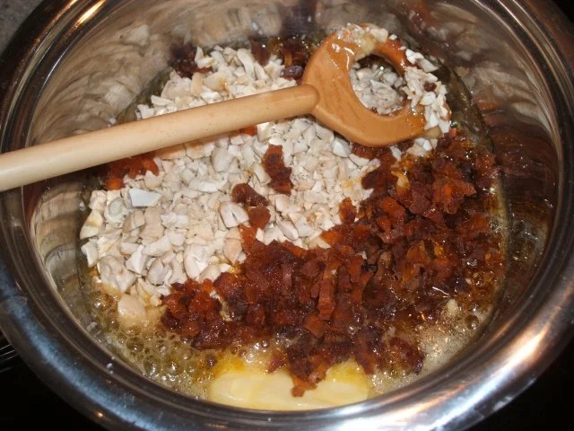 Plätzchen: Cashew-Kern-Krokant mit Aprikosen - Rezept - Bild Nr. 4