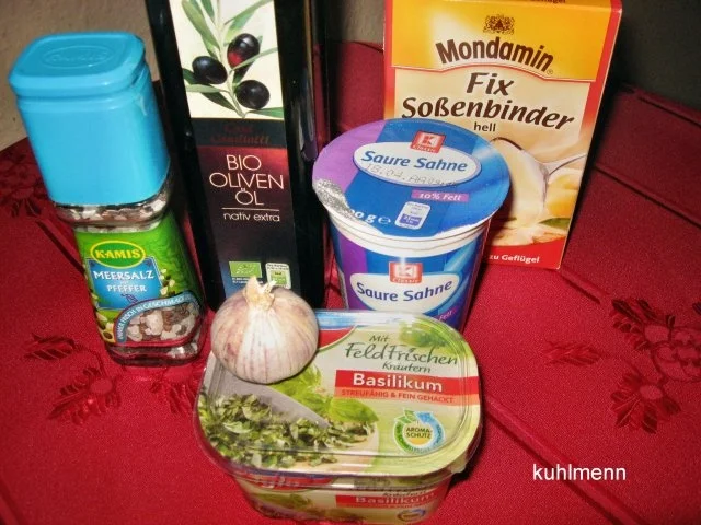 Champignons in Tomaten/Basilikum-Rahm - Rezept - Bild Nr. 4