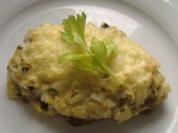 Rindersteak mit Staudensellerie überbacken - Rezept