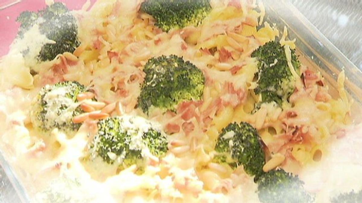 Broccoli - Nudelauflauf - Rezept