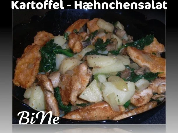 Rezept: BiNe` S KARTOFFEL - HÆHNCHENSALAT Bild Nr. 8 BiNe` S KARTOFFEL - HÆHNCHENSALAT - Rezept - Bild Nr. 8