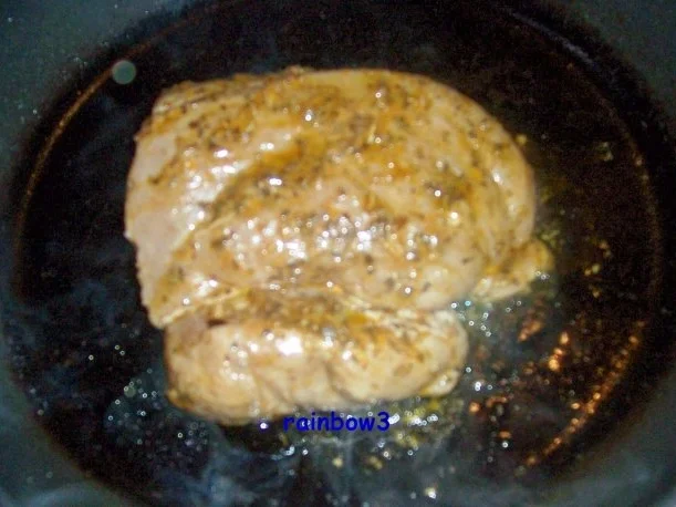 Kochen: Schweinebraten mit Paprika-Möhren-Sauce - Rezept - Bild Nr. 3