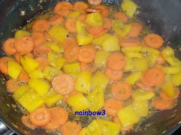 Kochen: Schweinebraten mit Paprika-Möhren-Sauce - Rezept - Bild Nr. 6