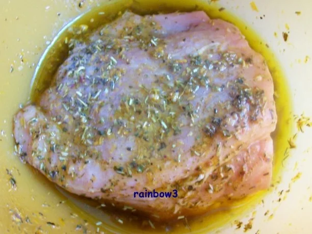 Kochen: Schweinebraten mit Paprika-Möhren-Sauce - Rezept - Bild Nr. 2