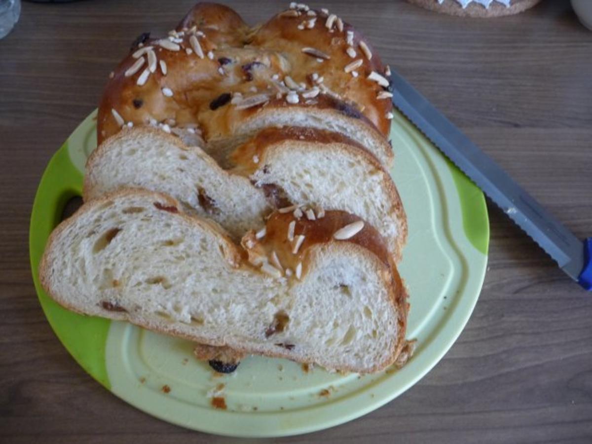Kuchen : Mandel - Hefe - Zopf - Rezept - Bild Nr. 3