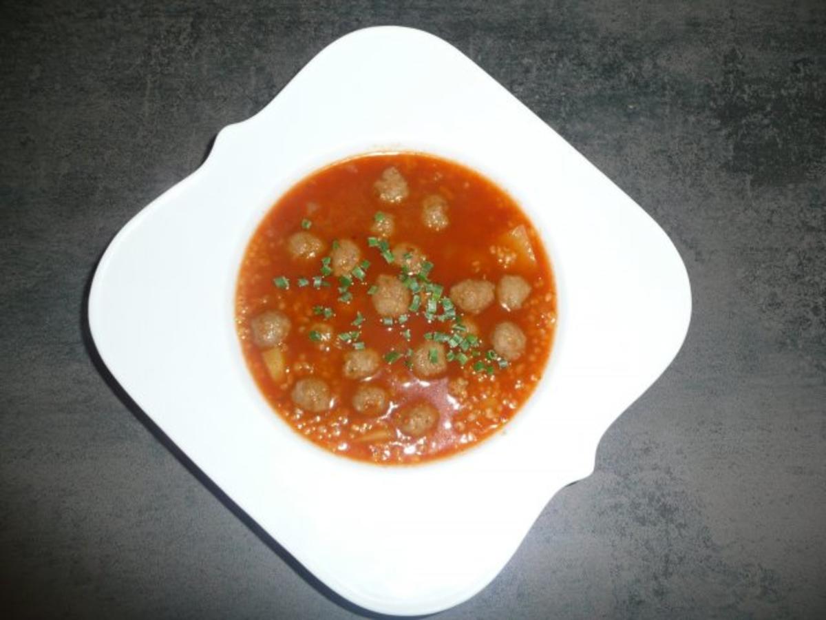 Pearl Barley Soup - Hot and spicy - Rezept