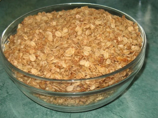 Rezept: Vorrat: Haferflocken-Krokant Bild Nr. 4 Vorrat: Haferflocken-Krokant - Rezept - Bild Nr. 4