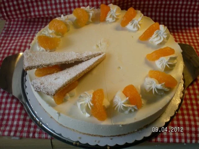 Käsesahnetorte mit Mandarinen - Rezept - Bild Nr. 2