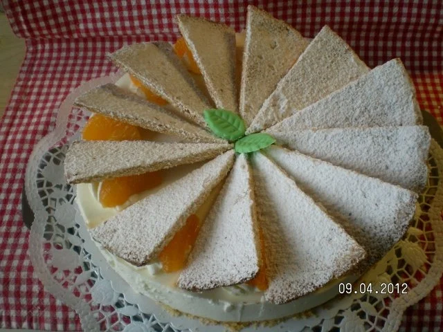 Käsesahnetorte mit Mandarinen - Rezept - Bild Nr. 3