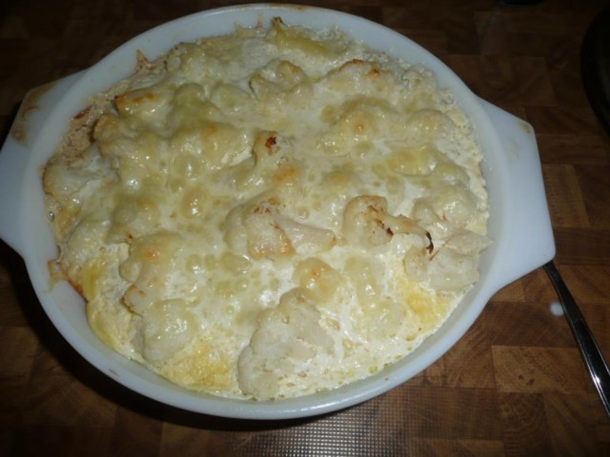 Blumenkohl-Kartoffel-Gratin - Rezept