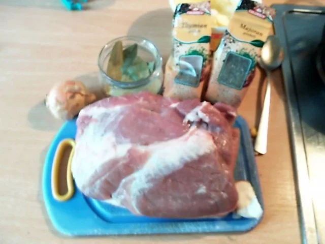 Dicker Braten vom Bug - Rezept - Bild Nr. 2