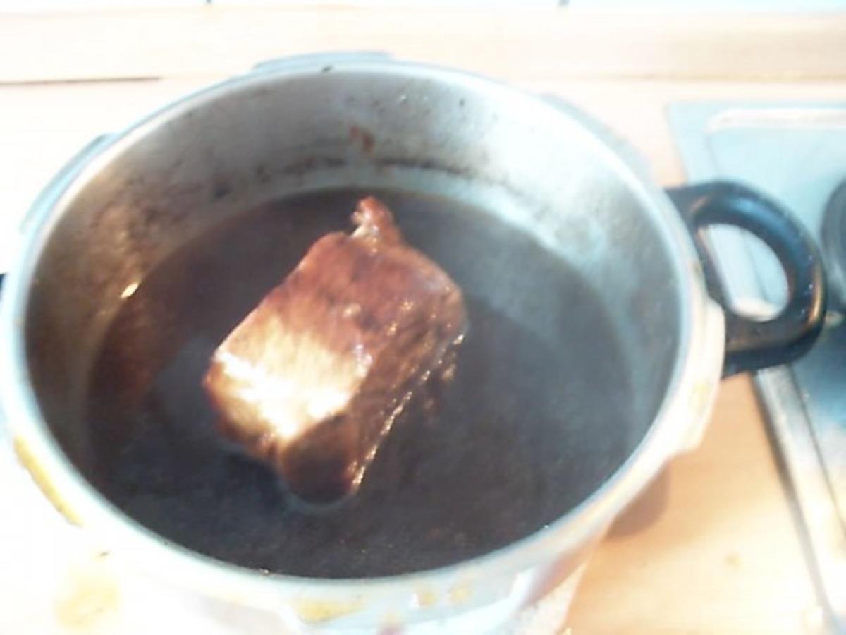 Dicker Braten vom Bug - Rezept - Bild Nr. 8