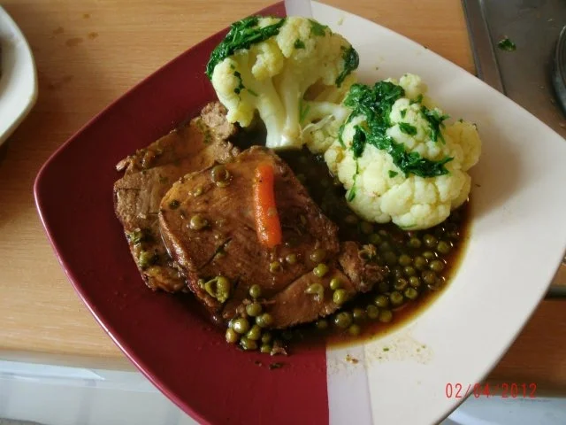 Dicker Braten vom Bug - Rezept - Bild Nr. 11