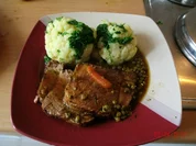 Dicker Braten vom Bug - Rezept
