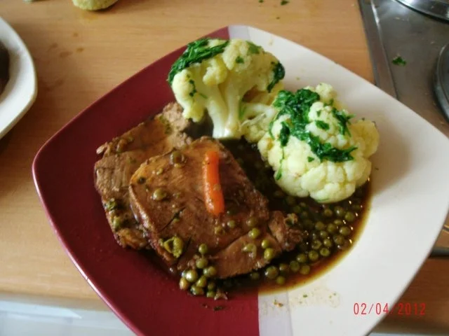Dicker Braten vom Bug - Rezept - Bild Nr. 10
