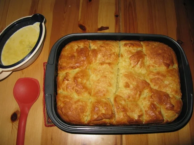 Rezept: Dampfnudeln mit Vanillesauce Dampfnudeln mit Vanillesauce - Rezept