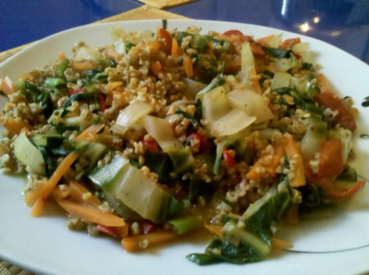 Vegetarisch: Oriental Wonder-Pfanne - Rezept