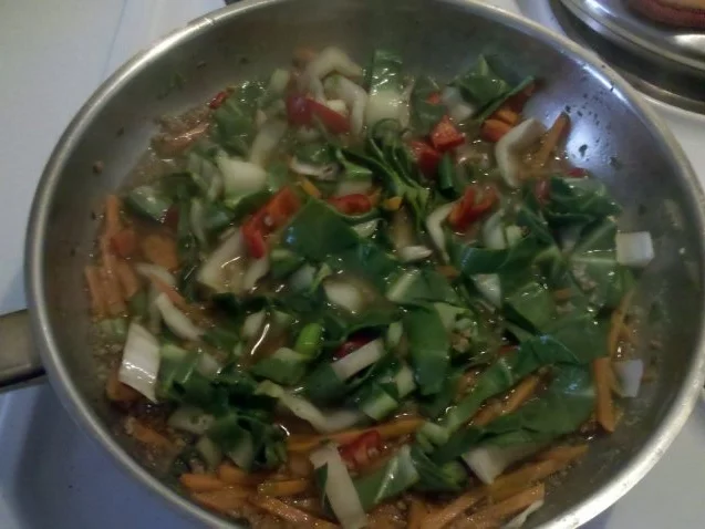 Rezept: Vegetarisch: Oriental Wonder-Pfanne Bild Nr. 5 Vegetarisch: Oriental Wonder-Pfanne - Rezept - Bild Nr. 5