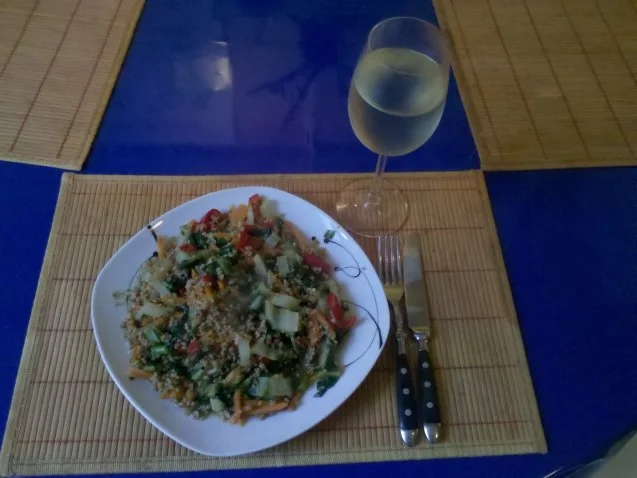 Rezept: Vegetarisch: Oriental Wonder-Pfanne Bild Nr. 7 Vegetarisch: Oriental Wonder-Pfanne - Rezept - Bild Nr. 7