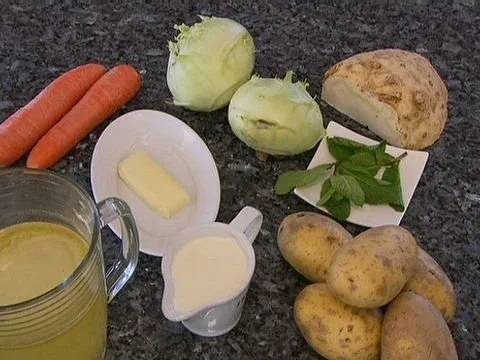 Kohlrabi Cremesüppchen - Rezept - Bild Nr. 2