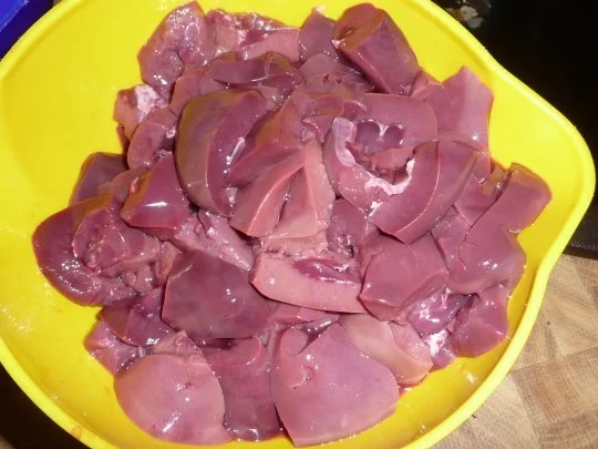 Nierchen mit Champignons - Beilage Reis - Rezept