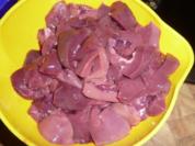 Nierchen mit Champignons - Beilage Reis - Rezept