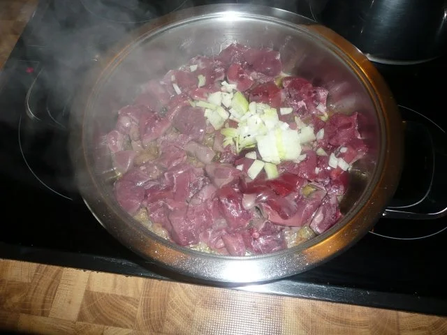 Nierchen mit Champignons - Beilage Reis - Rezept - Bild Nr. 3