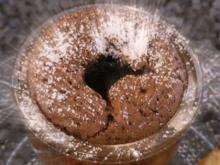 Flüssiger Schokoladenkuchen - Rezept