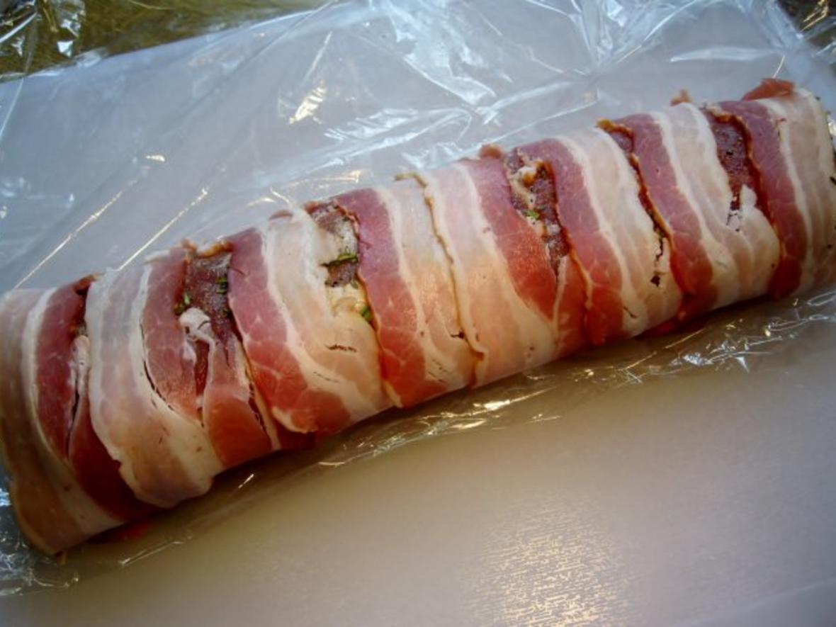Schweinefilet im Speckmantel, zart &amp; saftig