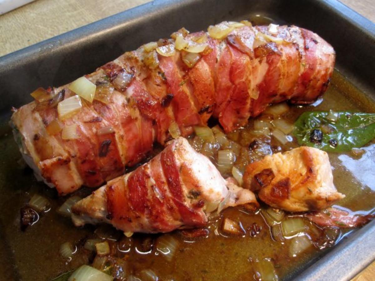 Schweinefilet Im Speckmantel Rezept Mit Bild Kochbar De