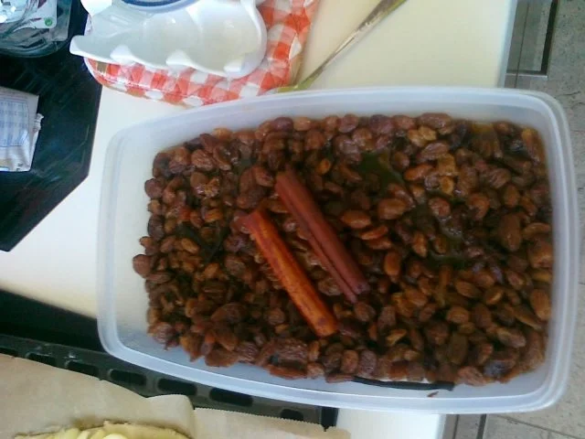 Rezept: Hefe – Apfel – Blechkuchen mit eingelegten Rosinen ( 24 Monate ) Bild Nr. 7 Hefe – Apfel – Blechkuchen mit eingelegten Rosinen ( 24 Monate ) - Rezept - Bild Nr. 7