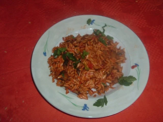 Rezept: Reisnudeln mit Champignons Bild Nr. 2 Reisnudeln mit Champignons - Rezept - Bild Nr. 2