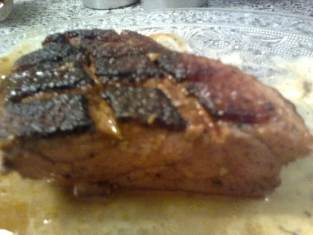 Rezept: Entenbrust mit Pfifferlingsößchen Bild Nr. 2 Entenbrust mit Pfifferlingsößchen - Rezept - Bild Nr. 2