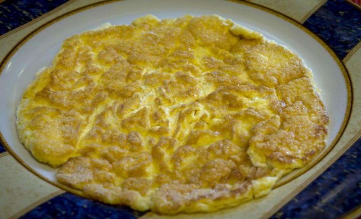 Omelett mit Lachs und Blattspinat - Rezept - Bild Nr. 2