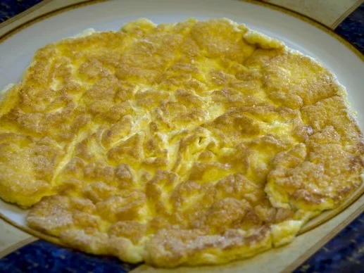 Omelett mit Lachs und Blattspinat - Rezept - Bild Nr. 2