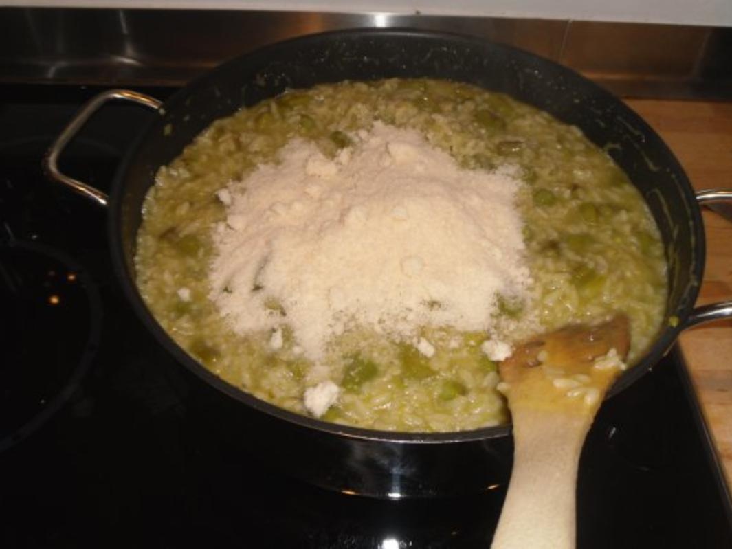 Spargelrisotto Leckeres Risotto Ohne Alkohol Mit Gründem Spargel