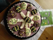 Waldbeer-Kaesetorte gekuehlt (passt auch zu Ostern) - Rezept