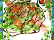 Rezept: Salat: Feldsalat mit Lachs Salat: Feldsalat mit Lachs - Rezept