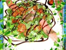Salat: Feldsalat mit Lachs - Rezept