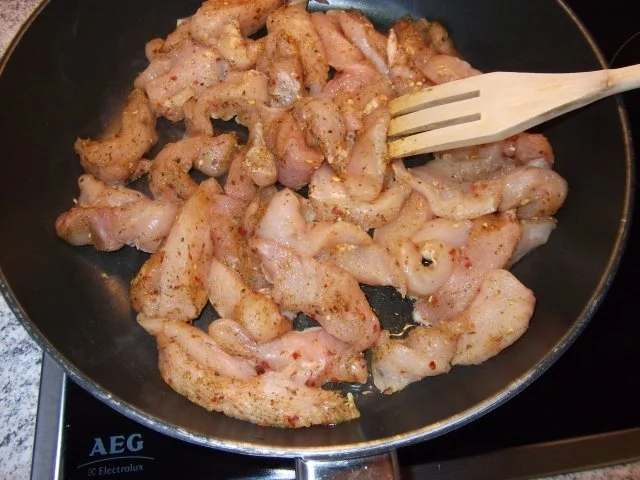 Hähnchen-Reispfanne - Rezept - Bild Nr. 4