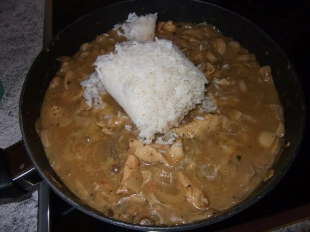 Hähnchen-Reispfanne - Rezept - Bild Nr. 8