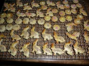 Osterhasen , Blümchen  = Deko für den Osterkuchen - Rezept