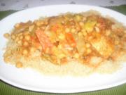Couscous mit Hühnerfleisch - Rezept