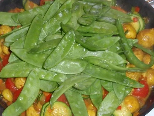 Champignon-Gemüse-Pfanne mit Basmati-Duftreis - Rezept - Bild Nr. 7