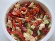Bunter Gartensalat mit Limetten-Kräuter-Dressing - Rezept