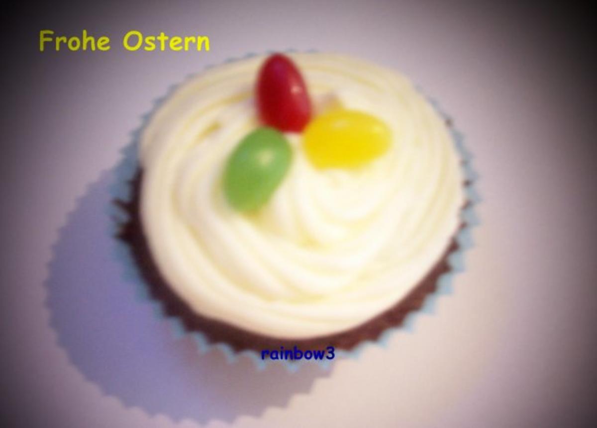 Backen: Oster-Schoko-Cupcakes - Rezept