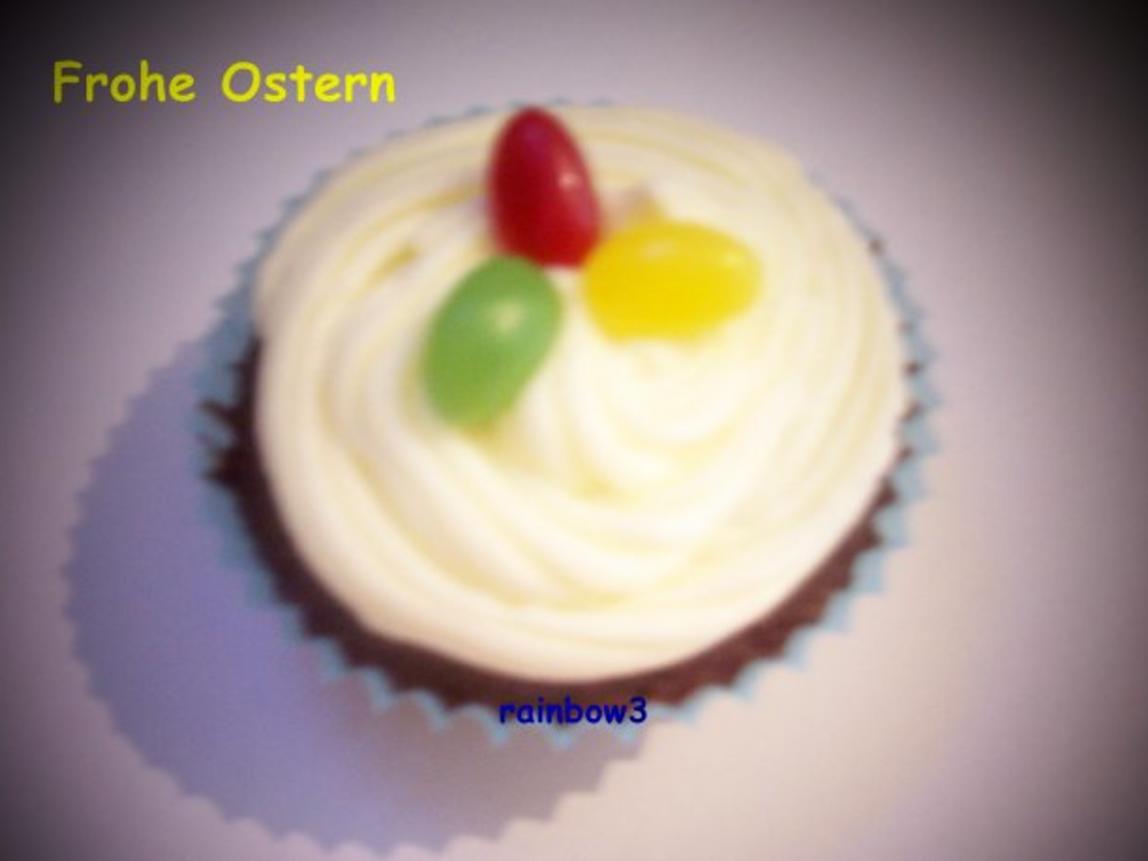 Backen: Oster-Schoko-Cupcakes - Rezept mit Bild - kochbar.de